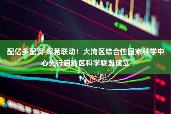 配亿多配资 深莞联动！大湾区综合性国家科学中心先行启动区科学联盟成立